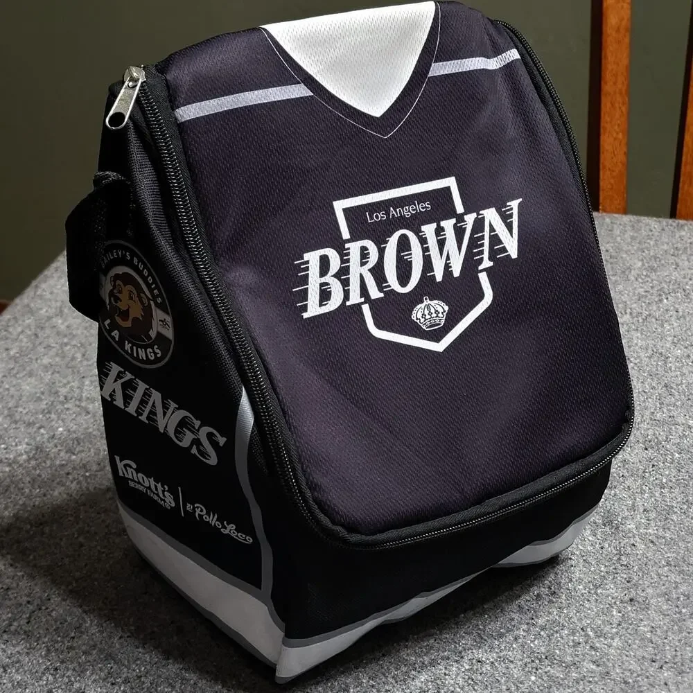 LA Kings Cooler Dustin Brown 23 Baileys Buddies SGA 2022 Lunch Box Pail Tote Bag